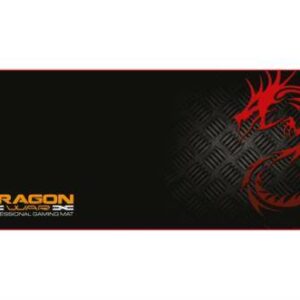Tapete Gamer Profesional Dragon XT XL Nextep NE-483 para teclado/Mouse medidas 80x35x0.4 cm Texturizado para mayor control