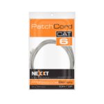 NEXXT AB361NXT23 Cable patch cord Cat.6 UTP - multifilar, con revestimiento tipo CM, 3.00M, Gris 24AWG