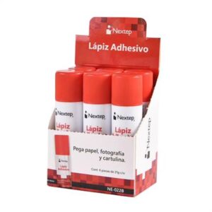 Lápiz Adhesivo Nextep NE-022B de 21 gramos con 6 piezas