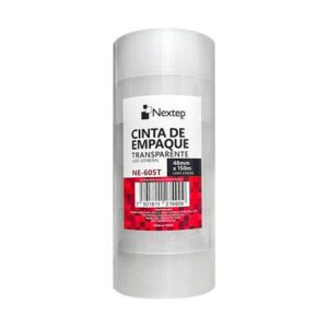 Cinta de Empaque Transparente Nextep NE-605T Uso General 48mm x 150mm con 6 piezas