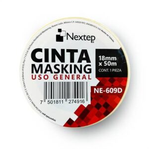 Cinta Masking Tape Nextep NE-609D Uso General 18mm x 50mm metros