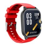 NECNON NBSW112521 Smartwatch nsw-101 2.01 ip67 bt 5.0 app fitpro bat 180 mah mide calorias fc con vibración multimedia función buscar y fotos a distancia negro/rojo