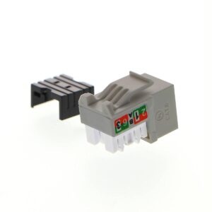 NEXXT AW121NXT21 Módulo Keystone jack RJ-45 hembra Cat.6 Sin blindaje - tipo 110, Gris PCGKJC6TYRJGR