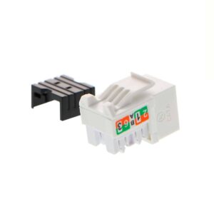NEXXT Módulo Keystone jack RJ-45 hembra Cat.6 Sin blindaje - tipo 110, Blanco PCGKJC6TYRJWH