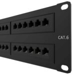 NEXXT AW191NXT11 Patch panel para rack Cat.6 Pre-configurado - 48 puertos, sin blindaje, tipo 110