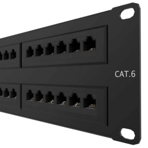 NEXXT AW191NXT11 Patch panel para rack Cat.6 Pre-configurado - 48 puertos, sin blindaje, tipo 110
