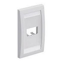 CFPE2IWY Placa para Pared PANDUIT - 2, Color blanco, ABS sintéticos, 6, 98 cm, 11, 43 cm