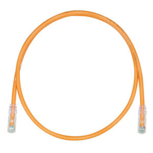 Cable de Parcheo PANDUIT UTPSP7ORY - 7 pies de largo, Categoría 6, color NARANJA