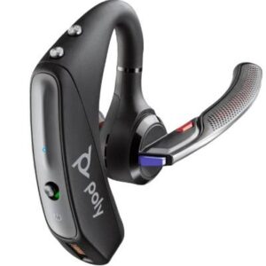 PLANTRONICS 7W6D3AA HP Poly Voyager 5200 - Inalambrico para moviles y computadoras, Bluetooth, incluye base de carga