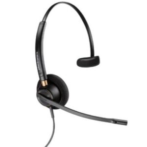 PLANTRONICS 783Q1AA HP Poly EncorePro 510 - Alambricos, monoaural, Quick Disconnect (QD), Negro
