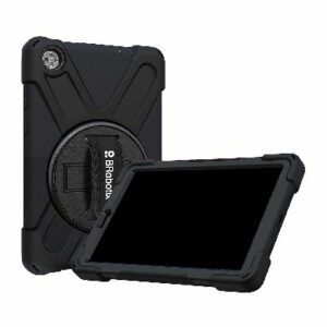 6006153 Funda protector c/correa - uso rudo, giro 360°, para lenovo tab m8, tb300fu (2023), tb301xu (2024), 8 pulgadas, con mica, BROBOTIX 6005187