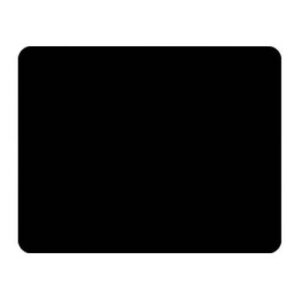 Mousepad Gaming - superficie extra suave y antiderrapante, repelente al agua, bordes cocidos, resistente, 31x40 cms, negro, BROBOTIX 6007082