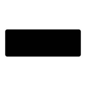 Mousepad Gaming - superficie extra suave y antiderrapante, repelente al agua, bordes cocidos, resistente, 40x90x.03 cms, negro, BROBOTIX 6007105