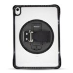 Funda glass con giro 360° para ipad 2025 11.0 - a16 2025 (a3354, a3355, a3356), funda trasparente, incluye correa de mano giratoria, BROBOTIX 406122