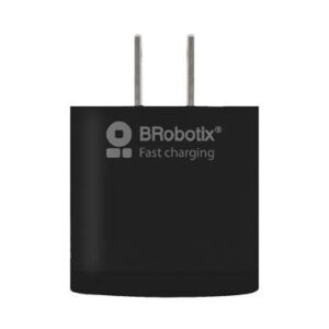 Cargador carga rápida - usb v3.0, 18w, 1 puerto tipo a, color negro, BROBOTIX 6006641