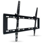 Soporte de pared fijo para tv de 32 a 85 pulgadas - de acero, resistencia 55kg, c/inclinación de 12 grados, 406047, BROBOTIX