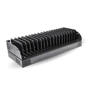 Estación de carga usb-c de 800w - con 20 puertos y separadores desmontables, BROBOTIX 406849