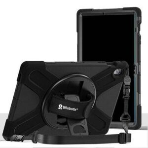 Funda protector c/correa - uso rudo, giro 360º para galaxy s10 fe 13.1 pulgadas, con mica, x620 x626b, BROBOTIX 6008027