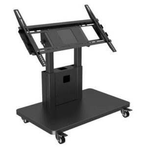 Soporte de piso móvil y de inclinación para pantalla de 32 a 70 pulgadas - resistencia 40 kg, 6008072 BROBOTIX