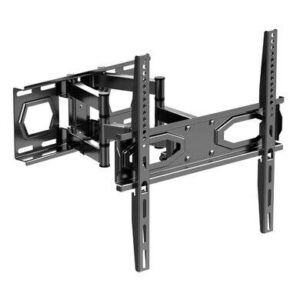 Soporte de pared movil para tv y pantallas de 25 a 75 pulgadas - doble brazo articulado con inclinación de 8 grados, resistencia 40 kg (6009192) BROBOTIX