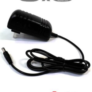SAXXON PSU1202E - Fuente de Poder Regulada de 12 Vcc 2 Amperes/ Con Cable de 1.2 Metros/ Conector Macho/ Especial para Camaras de CCTV/ Usos Multiples