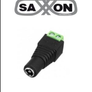SAXXON PSUBR13B - Bolsa de 10 conectores hembra / Para fuente de poder / Bloque para atornillar positivo y negativo
