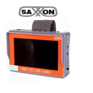 SAXXON TES07MC- Probador de Video de Pulsera con Pantalla de 4 Pulgadas/ Soporta Resolución de Hasta 4 Megapíxeles/ Soporta: HDCVI/TVI/AHD