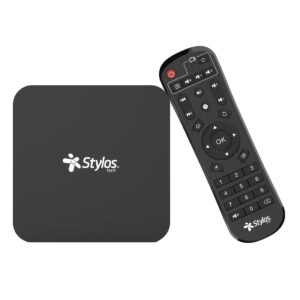STVTBX6B TV BOX Stylos Smart 4K Android 10 - H313 2/16GB+2.4/5G WIFI+IR RCU Negro