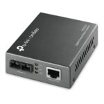 Convertidor multimedia de modo individual gigabit TP-LINK MC210CS para ampliar la distancia de fibra hasta 15km