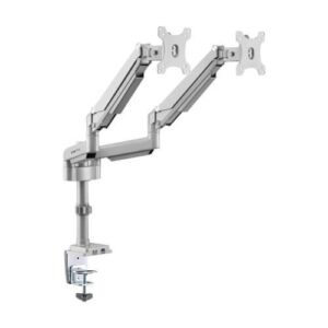 TRIPP-LITE DDR1732DAL Tripp Lite series Soporte de Brazo de Gas para Dos Pantallas para Monitores de 17 a 32 pulgadas - Abrazadera u Orificio Pasacables - USB, Puertos de Audio