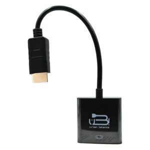 VGA A HDMI - UB Adaptador URBAN BALANCE hdmi a vga 1080p