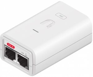 Adaptador UBIQUITI POE-24-7W-G-WH - 24 V, 1000 Mbit/s, 100 - 240
