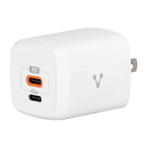VORAGO AU-402-WH Cargador para pared au-402 fast charge 3.0 a 1 usb c 45w blanco