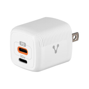 Cargador VORAGO AU-355-WH - 30W, Blanco