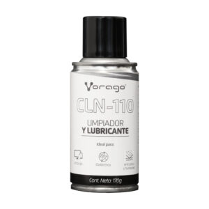 VORAGO Limpiador y lubricante en Aerosol CLN-110 - 170g, para limpieza y lubricación circuitos electrónicos