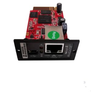 VICA Tarjeta SNMP PLUS Tarjeta de monitoreo remoto SNMP PLUS compatible para toda la familia ALPHA de 1-3KVA