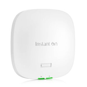 Hewlett Packard Enterprise Access Point HPE Instant On AP21 802.11ax Incluye adaptador AC/DC 12 V/18 W (S1T15A)