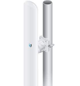 UBIQUITI LAP-120 Estación Base 2x2 MIMO airMAX LiteAP AC hasta 450 Mbps - 5 GHz (5150 - 5875 MHz) con antena integrada de 16 dBi y cobertura de 120 grados