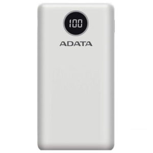 AP20000QCD-DGT-CWH PowerBank ADATA P20000QCD - Blanco, 20000 mAh