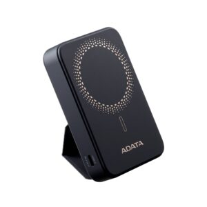 Powerbank inalámbrico ADATA R100 - 10, 000mAh, Carga rápida QC/PD de 20 W. MAGNETICO. PR100-12BK