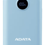 PowerBank ADATA C100 de 10 - 000 mAh. Carga simultánea de 2 dispositivos. Con indicador LED de carga. Color AZUL. PC10022-12LB