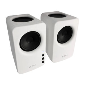 ACTECK AC-936378 Bocinas Bluetooth Dynamic Exact Mini BS475 Advance Series - Sonido Estéreo 2.0, Potencia 10w RMS, Conexiones: Bluetooth 5.3v, Auxiliar, Adaptador de Corrient