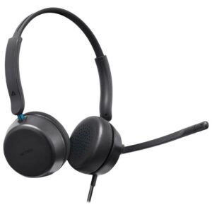ACTECK Audífono Alámbrico ACTIVE PLUS HC560 - Conexión Aux. 3.5, Micrófono Unidireccional