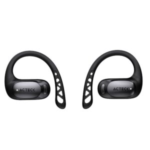 ACTECK Audífonos Inalámbricos Flow Open EF700 / Bluetooth 6.0 / Estereo 2.0 / Duración de hasta 8 h audifonos + 18 h estuche / Compatible con Android / iOS / TWS