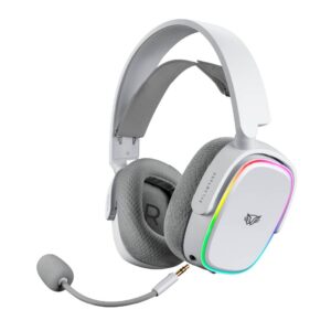 BR-936941 Audífonos 7.1ch Inalámbricos Aeon HS999 Balam Rush Conexión BT/ RF 2.4ghz - Micrófono desmontable, Bandas y carcazas intercambiables