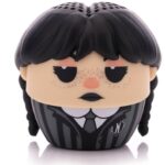 Bocina portatil mini Bitty Boomers Wednesday Addams. Bluetooth 5.0. Modelo BITTYWEDNESDAY/NEW