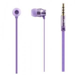 MB-02019 Audífonos In EAR Mobifree METALIC - Morado, Alámbrico, 1.2 m