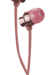 MB-02016 Audífonos In EAR Mobifree METALIC - Rosa, Alámbrico, 1.2 m