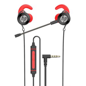 DHE-7004 ROJO Audifonos ROJO HP DHE-7004 Stereo retroceder cancion - asistente virtual) / Entrada Auxiliar 3.5mm / Funcion manos libres para hablar por celular