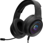 Auriculares estéreo para juegos con usb HP DHE-8008U usb. luz rgb